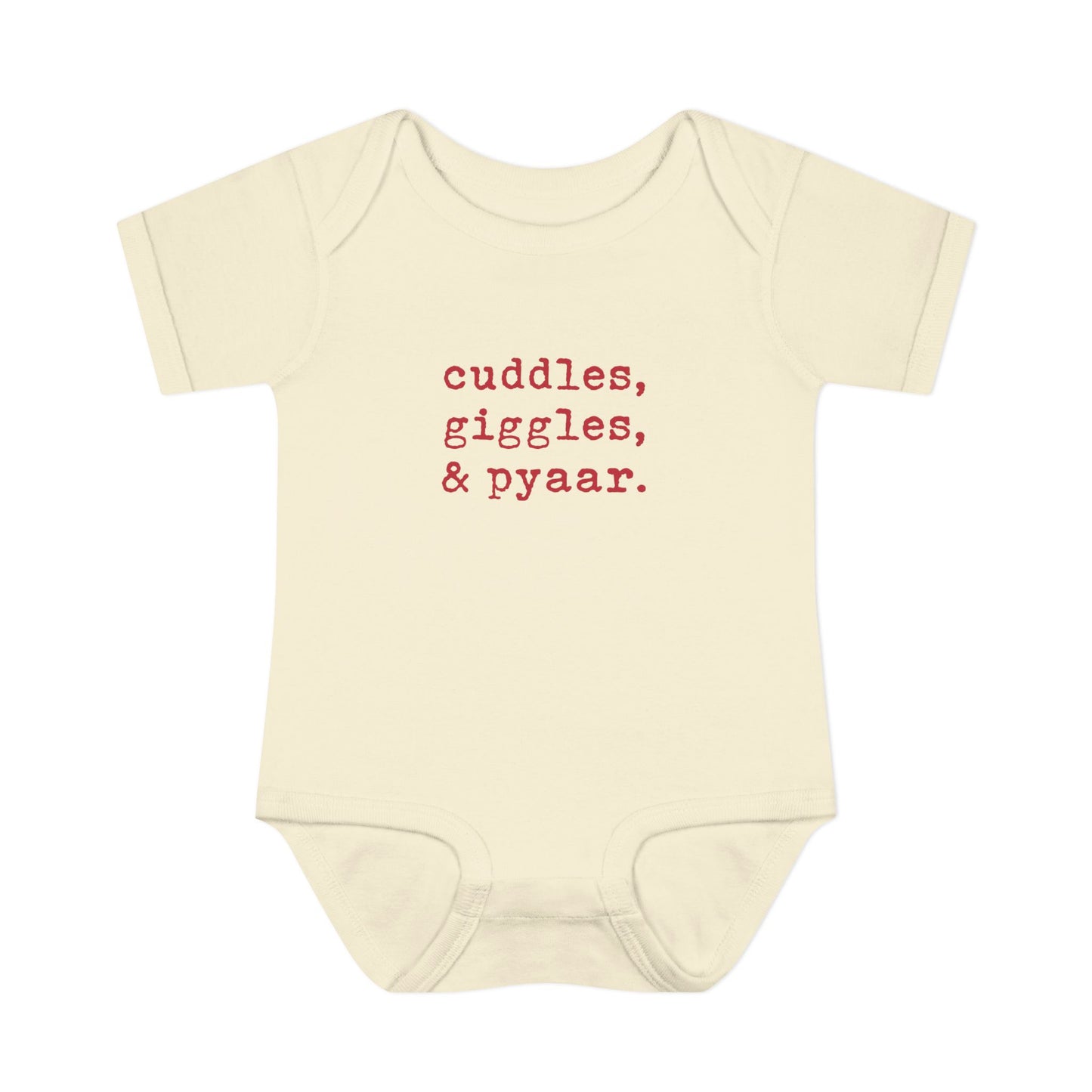 Cuddles, Giggles, & Pyaar (Bodysuit)