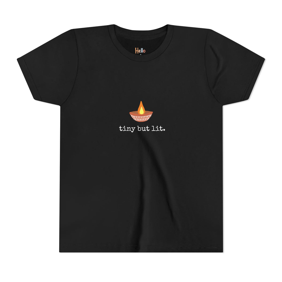 Tiny But Lit - Diwali (Kids Tee)