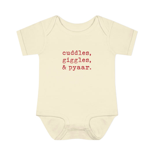 Cuddles, Giggles, & Pyaar (Bodysuit)