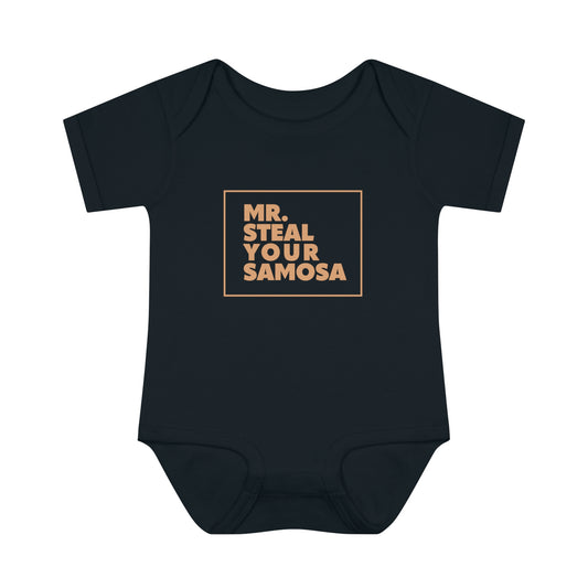 Mr. Steal Your Samosa (Bodysuit)