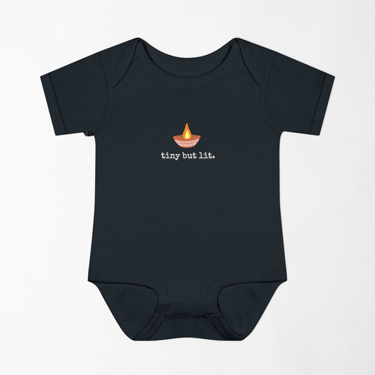 Tiny But Lit - Diwali (Bodysuit)